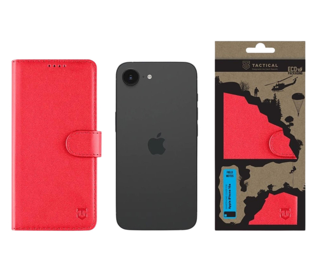 Tactical Field Notes pro Apple iPhone 16e/17e Red - 1513908 - zdjęcie 3